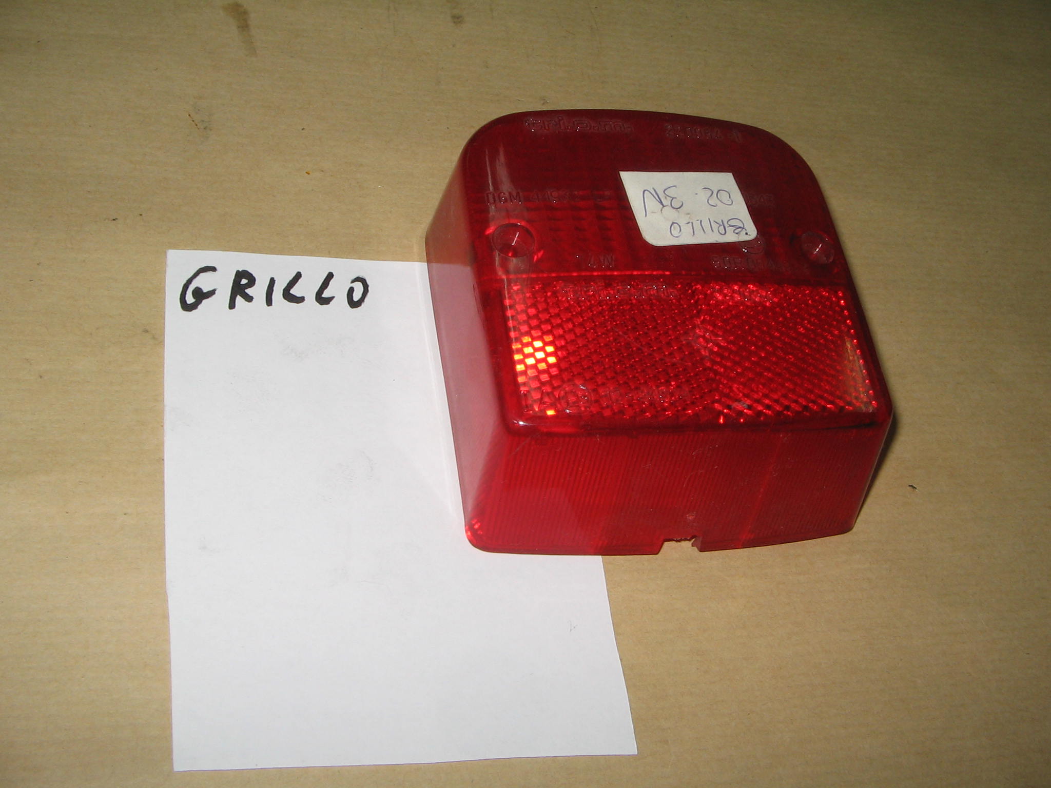 PIAGGIO GRILLO TRASP, POSTERIORE N. 20951